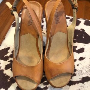 Michael Kors Wooden Heels